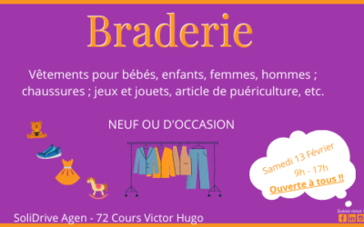 BRADERIE !!