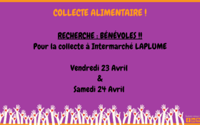 Collecte alimentaire en approche !!